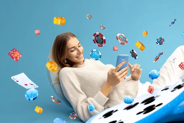 A woman in a luxurious green gown next to an ornate roulette wheel, capturing the upscale casino mood of BAA99.